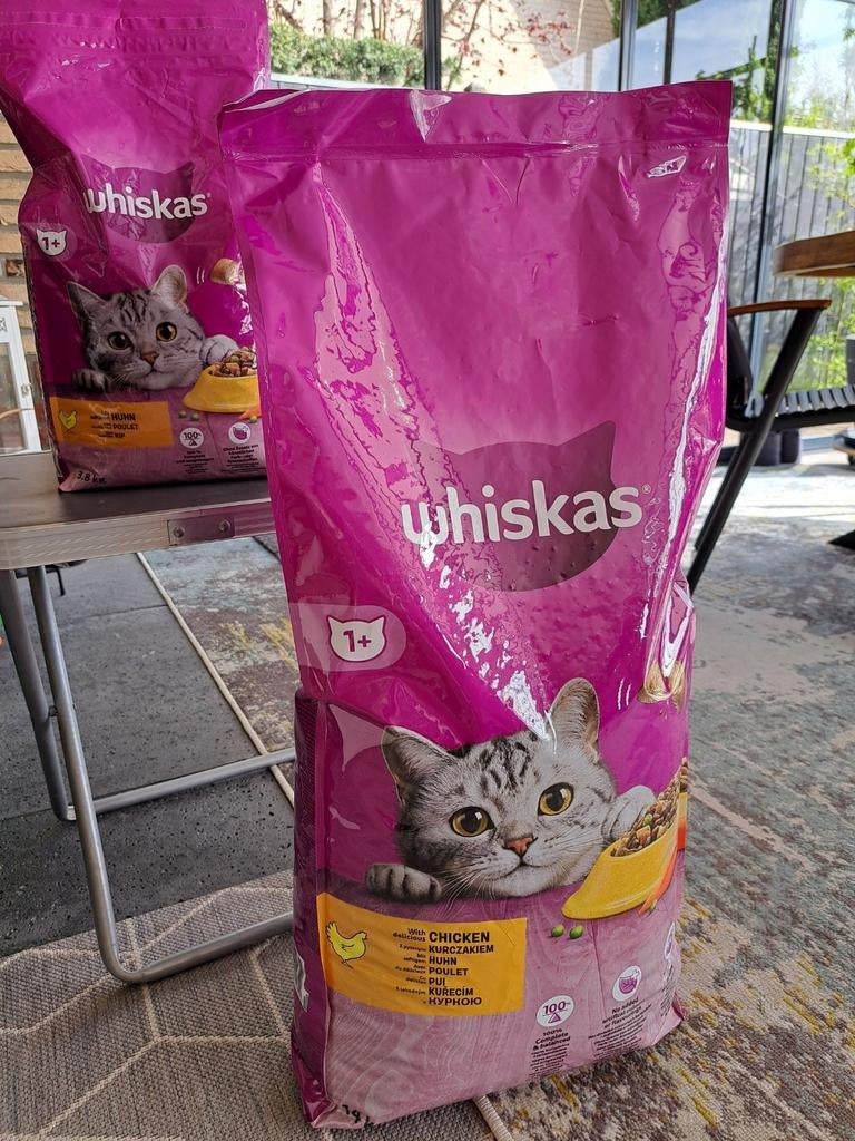 Whiskas brokken nieuw, Ophalen, Kat