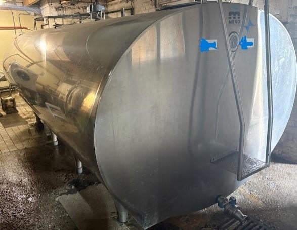 melktank 8000 liter met koelmachine, Ophalen, Gebruikt