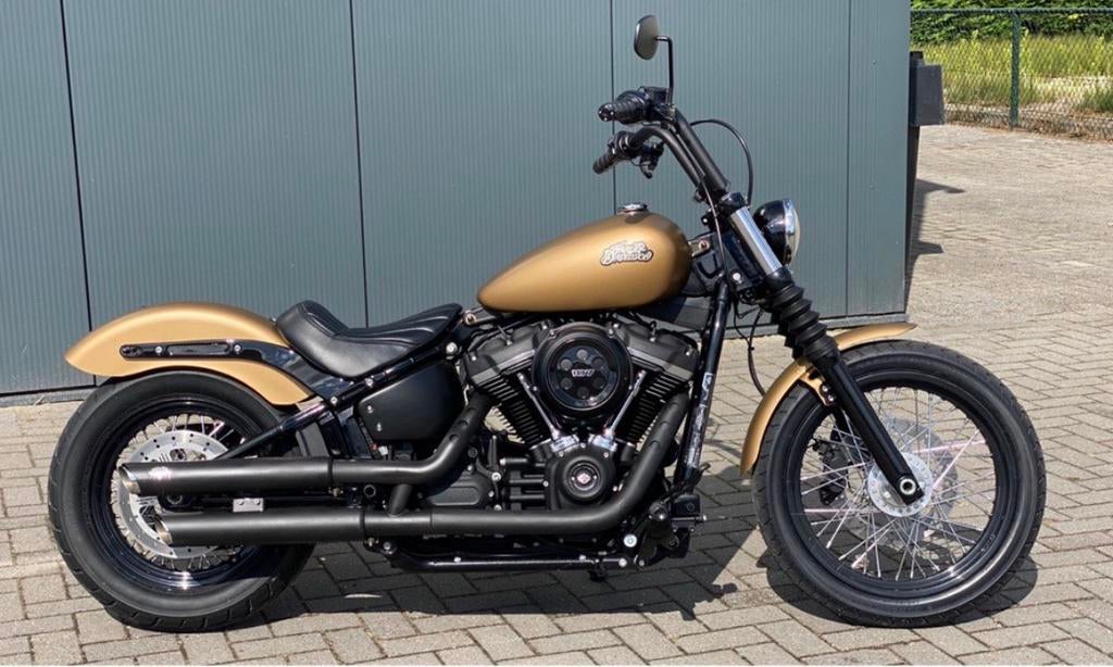 Uitlaat Vance&Hines fxbb, Motoren, Onderdelen | Harley-Davidson, Ophalen of Verzenden, Gebruikt