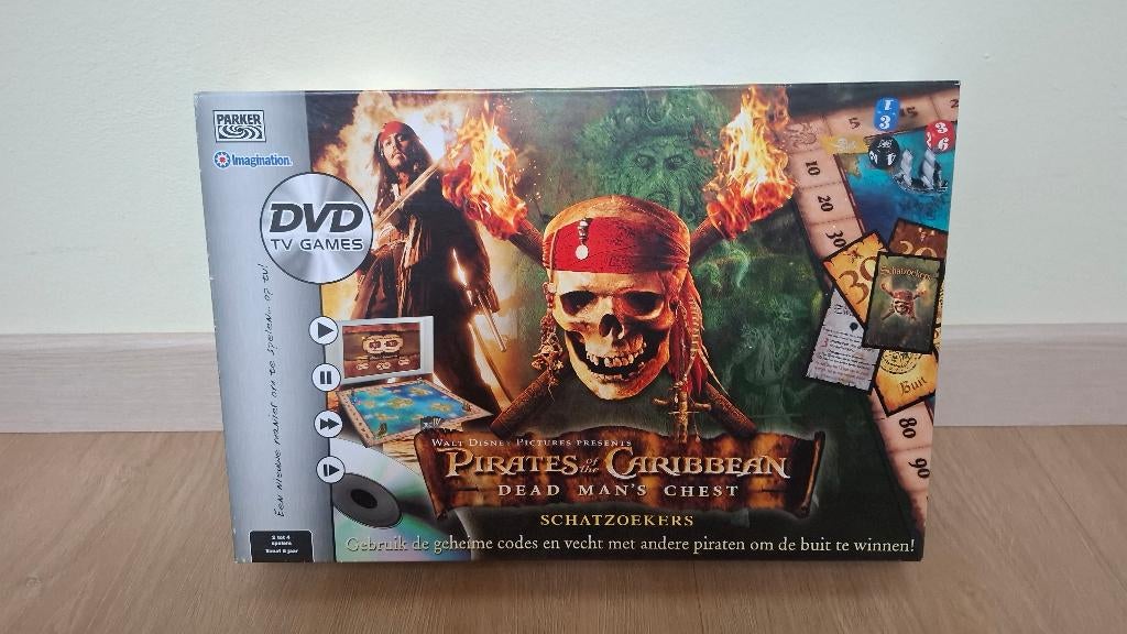 Pirates of the Caribbean DVD Bordspel – Interactief Avontuur, Hobby en Vrije tijd, Gezelschapsspellen | Bordspellen, Een of twee spelers