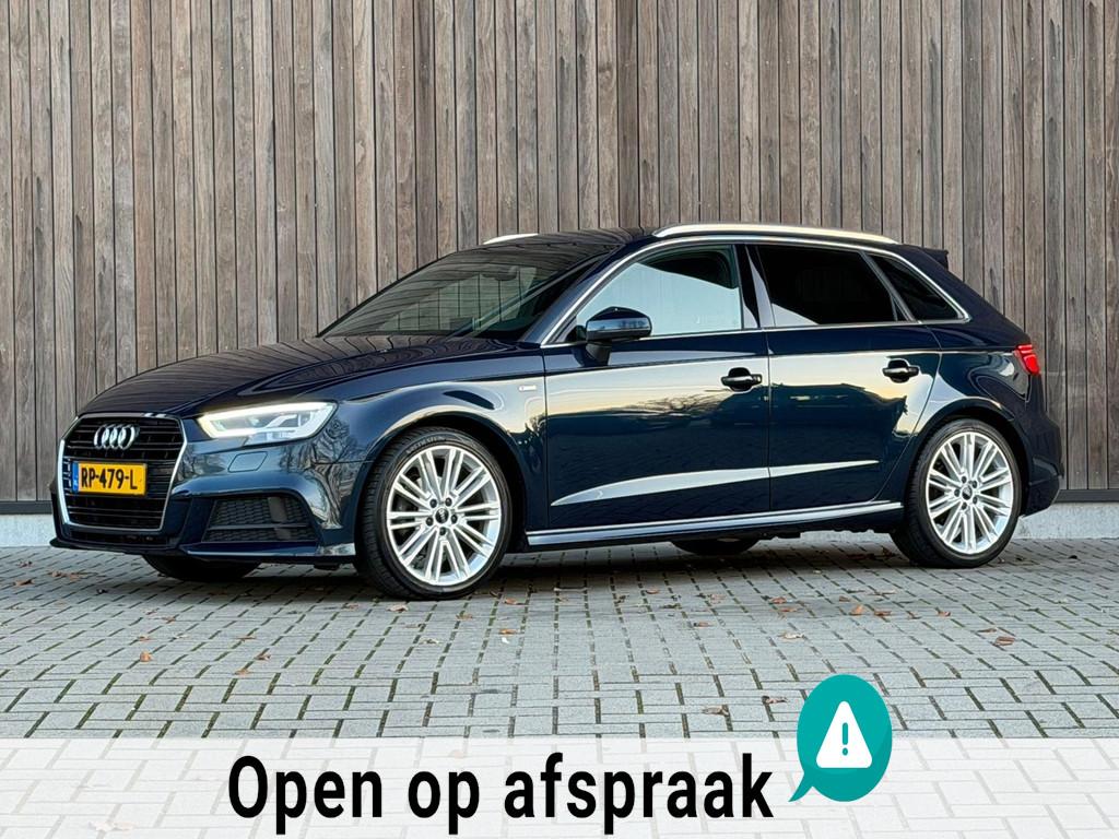Audi A3 Sportback 1.0 TFSI Sport S Line Edition, Gebruikt, Blauw, Origineel Nederlands, Bedrijf