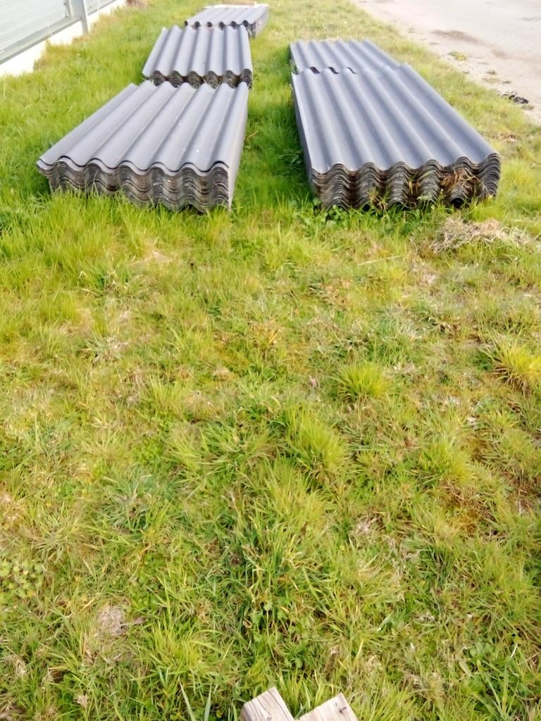 Vezelcement golfplaten, Ophalen, Overige materialen, Gebruikt, Overige kleuren