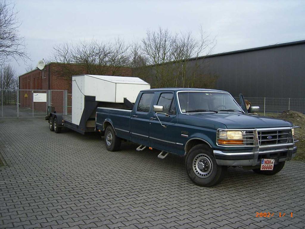 Ford - 1995 - F350 - crew cab long bed - Powerstroke Turbo, Automaat, Gebruikt, Bedrijf, Diesel