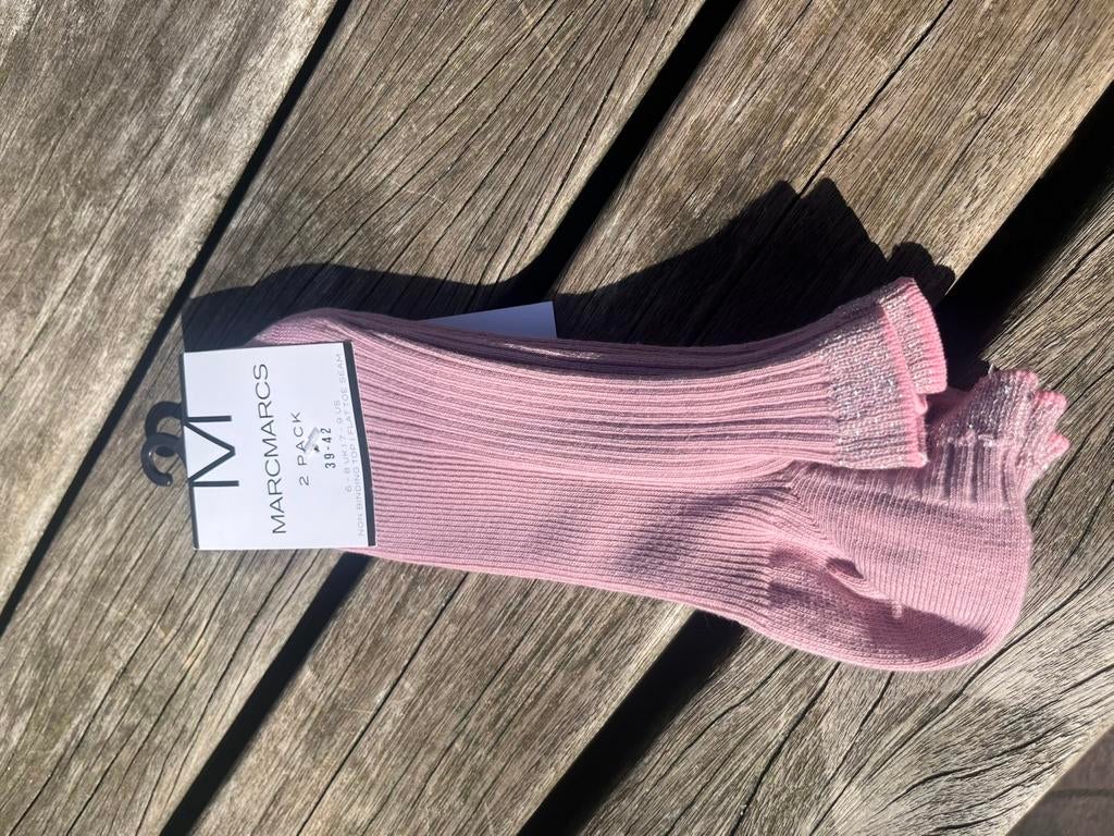 Marcmarcs sokken 2-pack roze maat 39-42, Kleding | Dames, Sokken en Kniesokken, Nieuw, Ophalen of Verzenden, Maat 39 t/m 42