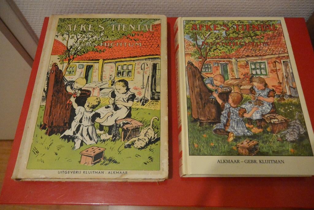 2 edities Afkes tiental N. van Hichtum C. Jetses & Isings Jr, Ophalen of Verzenden, Gelezen, Nienke van Hichtum, Fictie