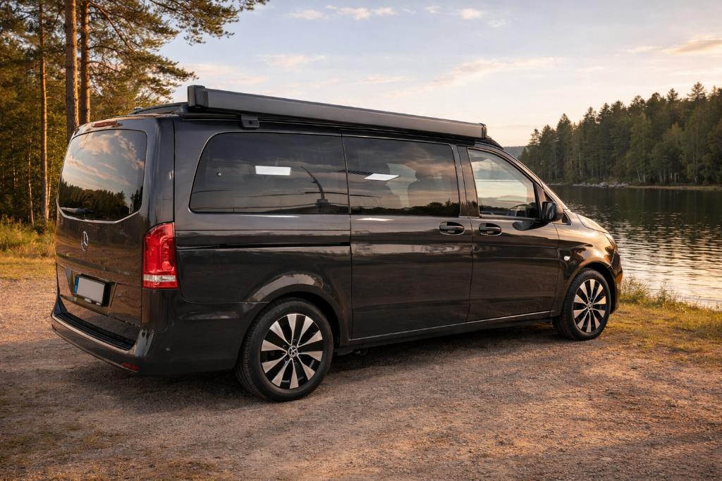 Mercedes Marco Polo V220 2022 16.694km!, Mercedes-Benz, Bedrijf, Diesel, 5 tot 6 meter