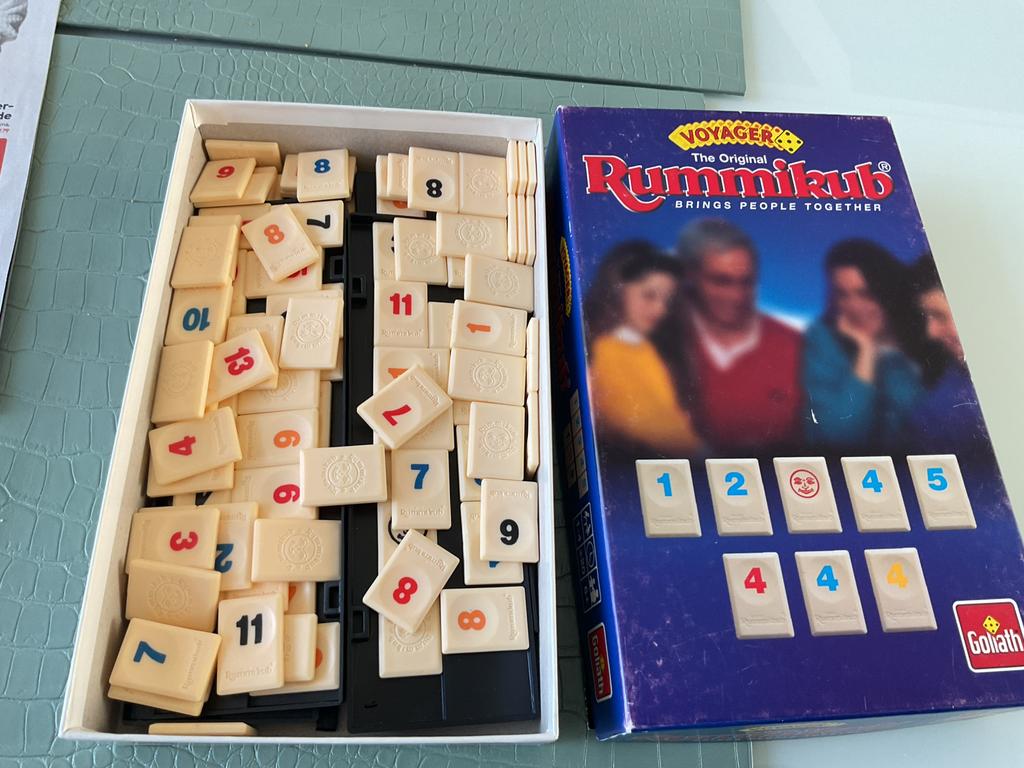 Rummikub voyager reis kleine stenen losse stenen, Hobby en Vrije tijd, Gezelschapsspellen | Bordspellen, Ophalen of Verzenden