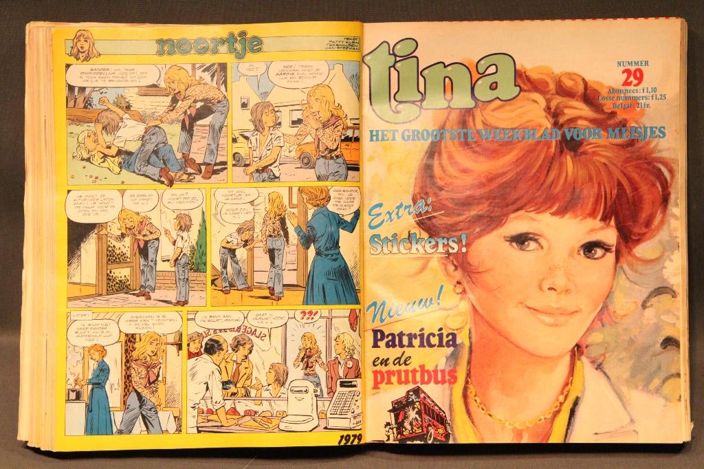 Tina 1979  Ingebonden weekblad, Meerdere stripboeken, Ophalen of Verzenden, Gelezen