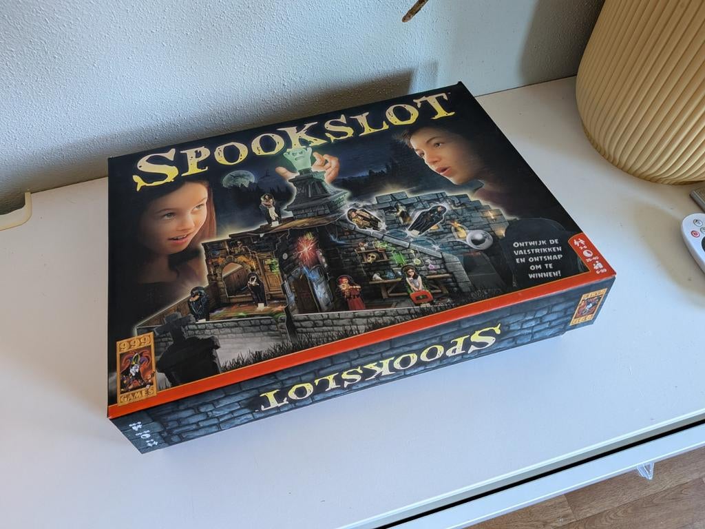 Bordspel Spookslot, Ophalen