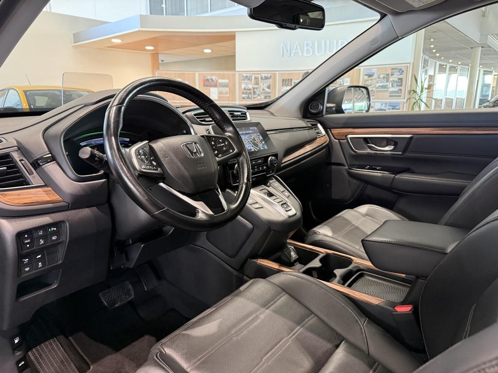 Honda CR-V 2.0 Hybrid AWD Executive, Trekhaak, Camera, Pano,, Automaat, 12 maanden, 4 cilinders, Blauw