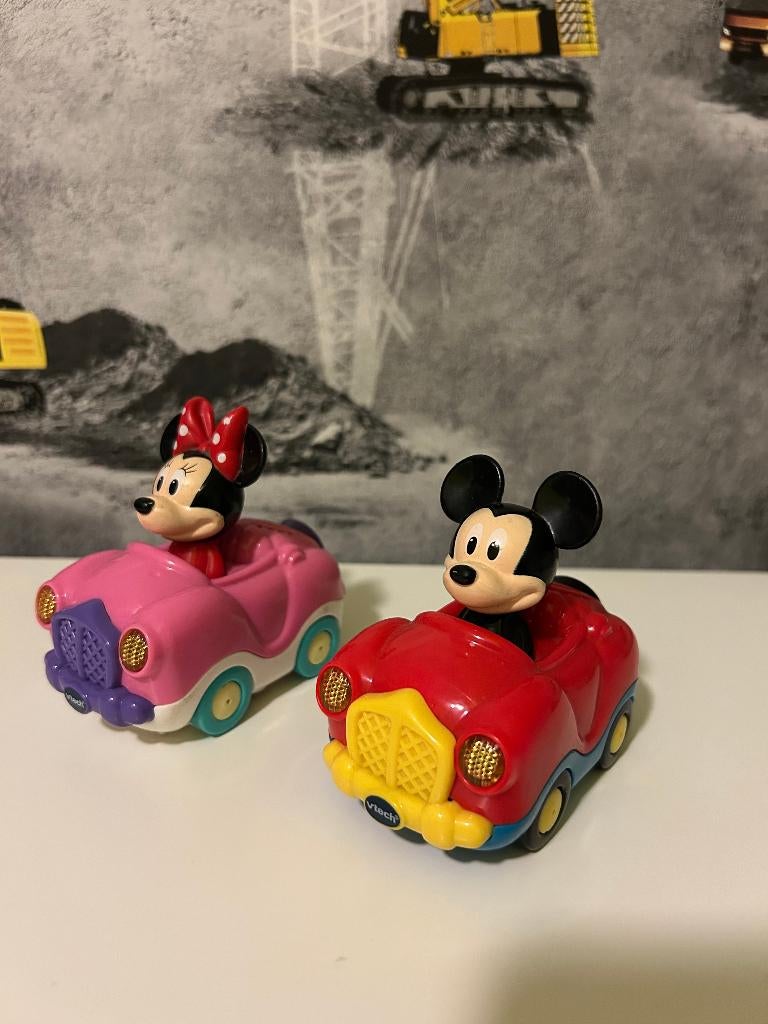 V tech toet toet Mickey en Minnie Mouse, Ophalen of Verzenden, Zo goed als nieuw, 2 tot 4 jaar