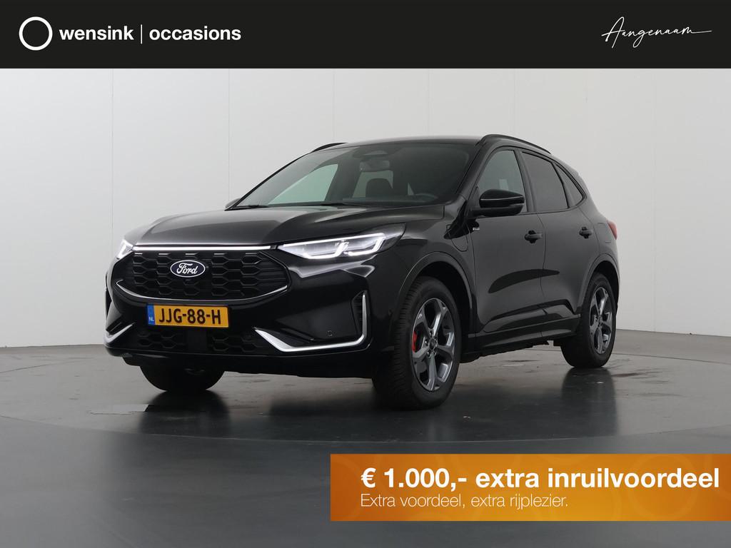 Ford Kuga 2.5 PHEV ST-Line X | Nieuw Model | Winterpakket |, Gebruikt, Zwart, Plug-in hybride, Bedrijf