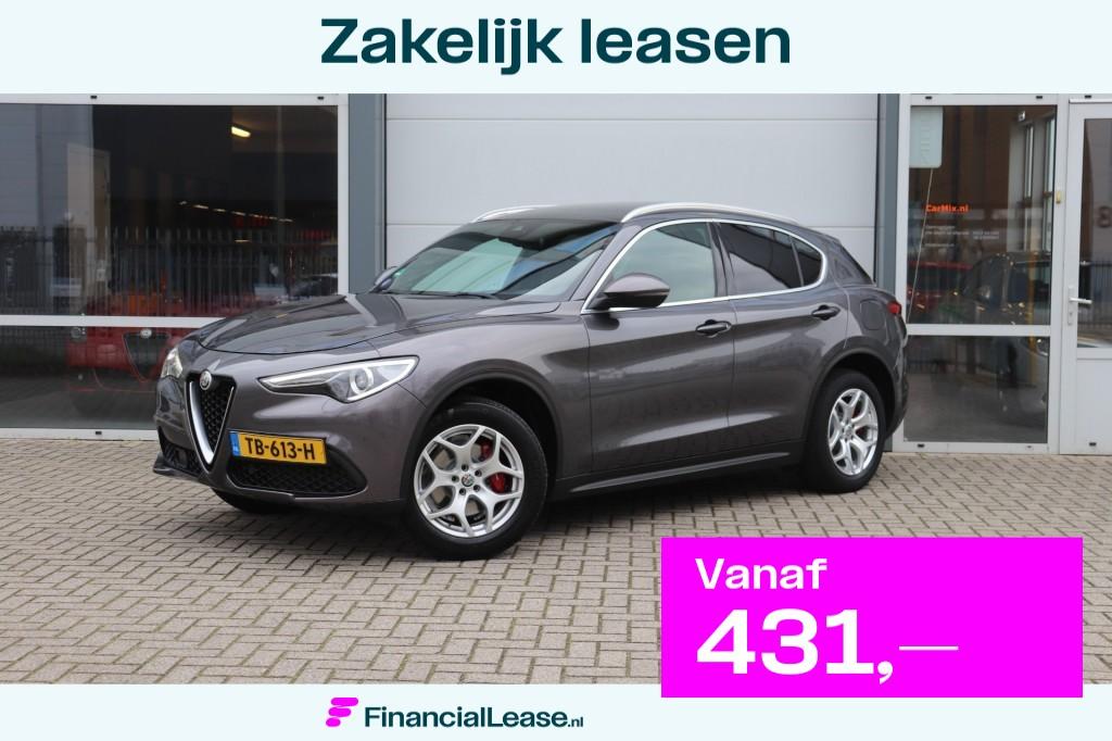 Alfa Romeo Stelvio 2.0 T AWD SUPER/ORIGNL/H&K/MEMORY/STOEL.S, Automaat, 4 cilinders, Bedrijf, 1600 kg