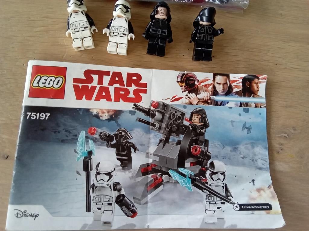 Lego Star Wars - First Order Specialists Battle Pack - 75197, Ophalen of Verzenden, Zo goed als nieuw