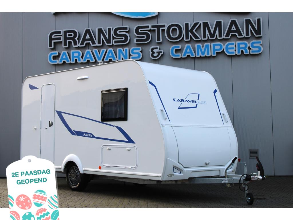 Caravelair Alba 400 NIEUW 2025 Dwars bed Licht Gewicht, Caravans en Kamperen, Caravans, Ringverwarming, Bedrijf, Treinzit, 750 - 1000 kg