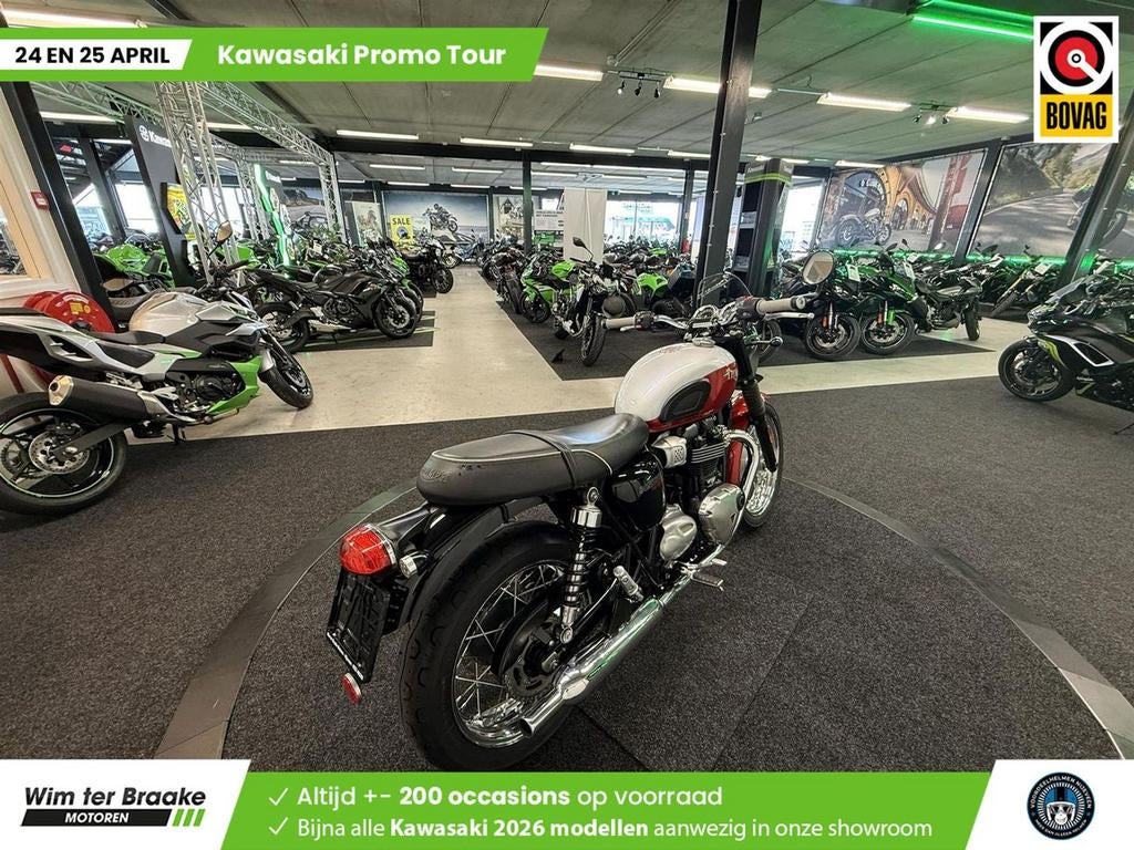 Triumph Bonneville T 100 Bud Ekins SE (bj 2020) 6,327 km - foto 3
