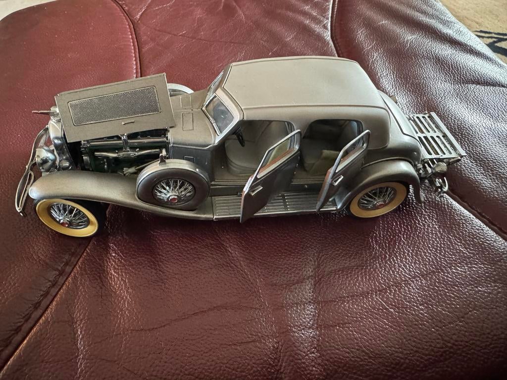 Franklin Mint Duesenberg SJ 1933 - 1:24 Franklin Mint!!, Hobby en Vrije tijd, Modelauto's | 1:18, Ophalen of Verzenden, Zo goed als nieuw