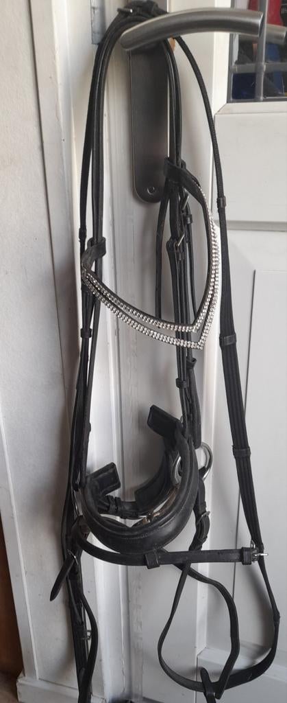 Luxe hoofdstel paard paardrijden bling compleet kieffer?, Dieren en Toebehoren, Paarden en Pony's | Hoofdstellen en Tuigage, Gebruikt