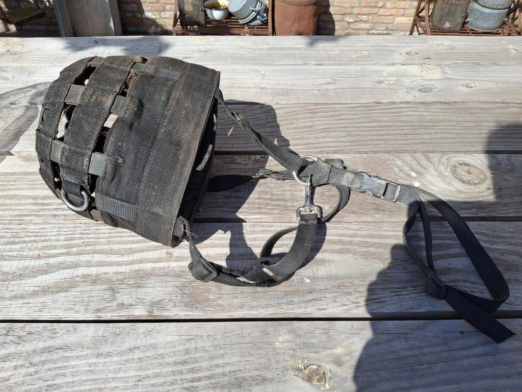 Graasmasker XL / Trekpaard, Ophalen of Verzenden, Gebruikt