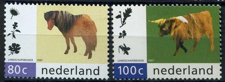 1711-1712 (jaar 1997) Natuur en Milieu, Ophalen of Verzenden, Na 1940, Postfris