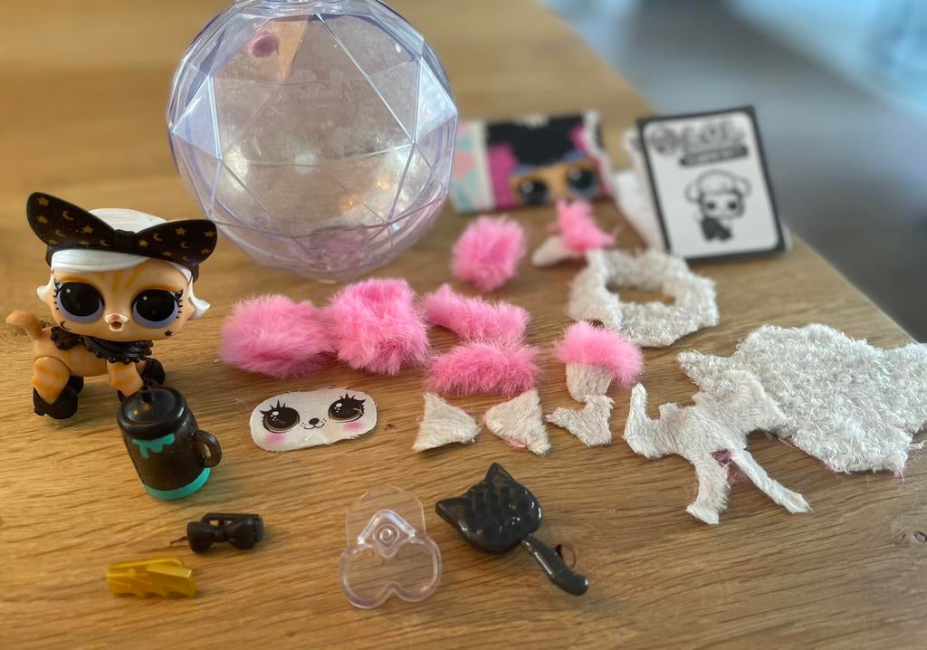 LOL Surprise Fluffy Pets Withcay Kittay, Ophalen of Verzenden, Zo goed als nieuw, Overige typen