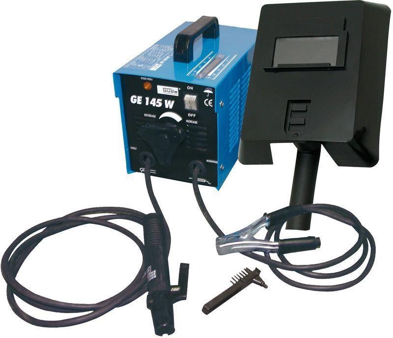 Gude GE145W Elektrisch lasapparaat incl. laskap en bikhamer