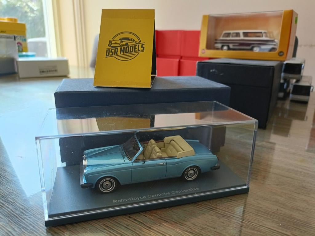 1:43 Rolls Royce Corniche blauw Sale, Overige merken, S, Auto, R
