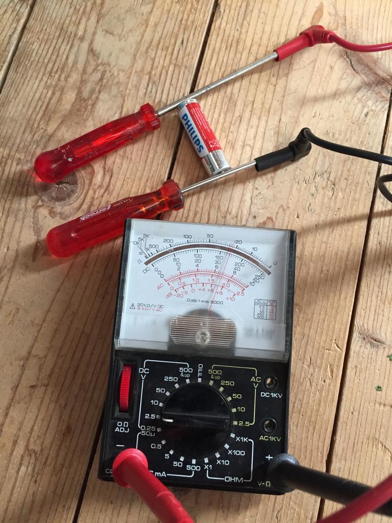 Vintage Analoog multimeter,(HM-102R), Ophalen of Verzenden