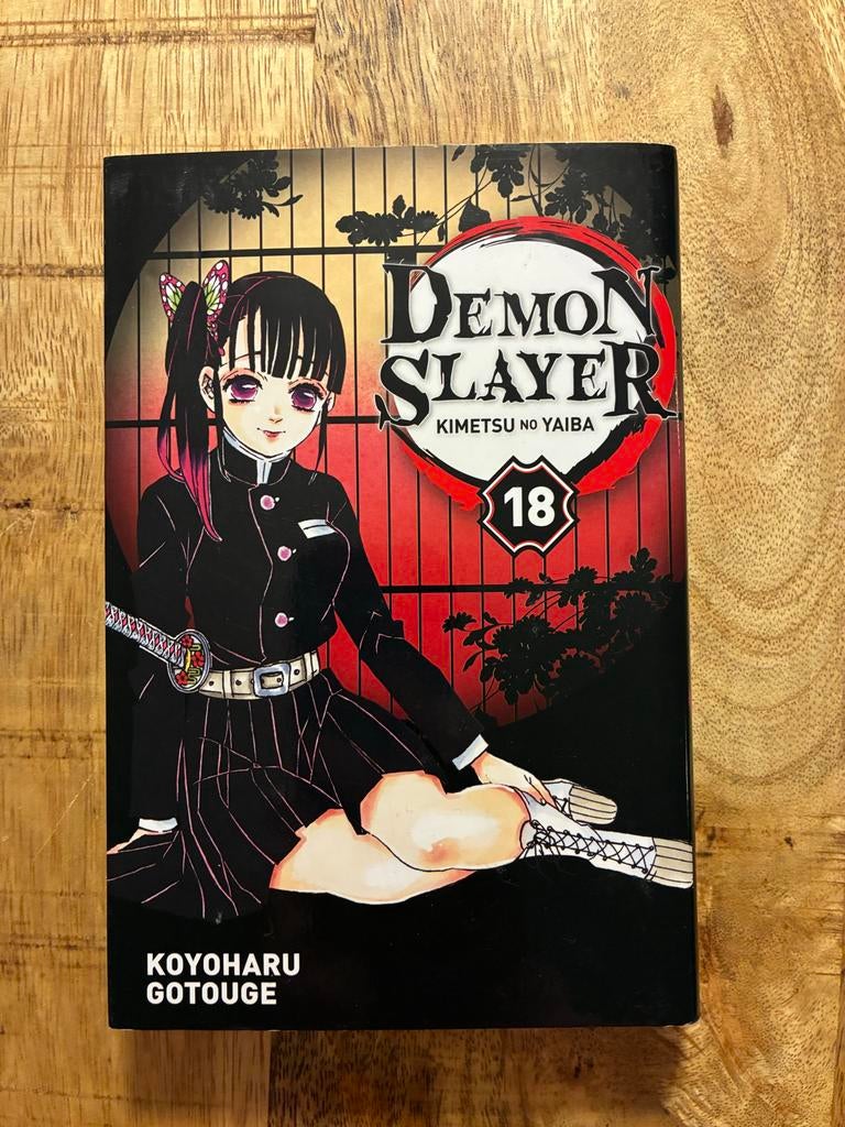 Demon Slayer Manga Deel 18 - Franstalig, Eén comic, Ophalen of Verzenden, Zo goed als nieuw, Japan (Manga)