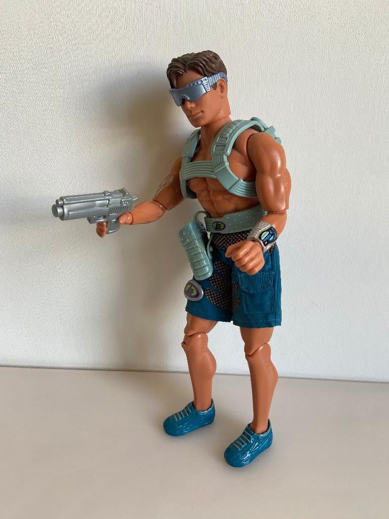 Max Steel pop figuur N-Tek Agent 30 cm, Ophalen of Verzenden