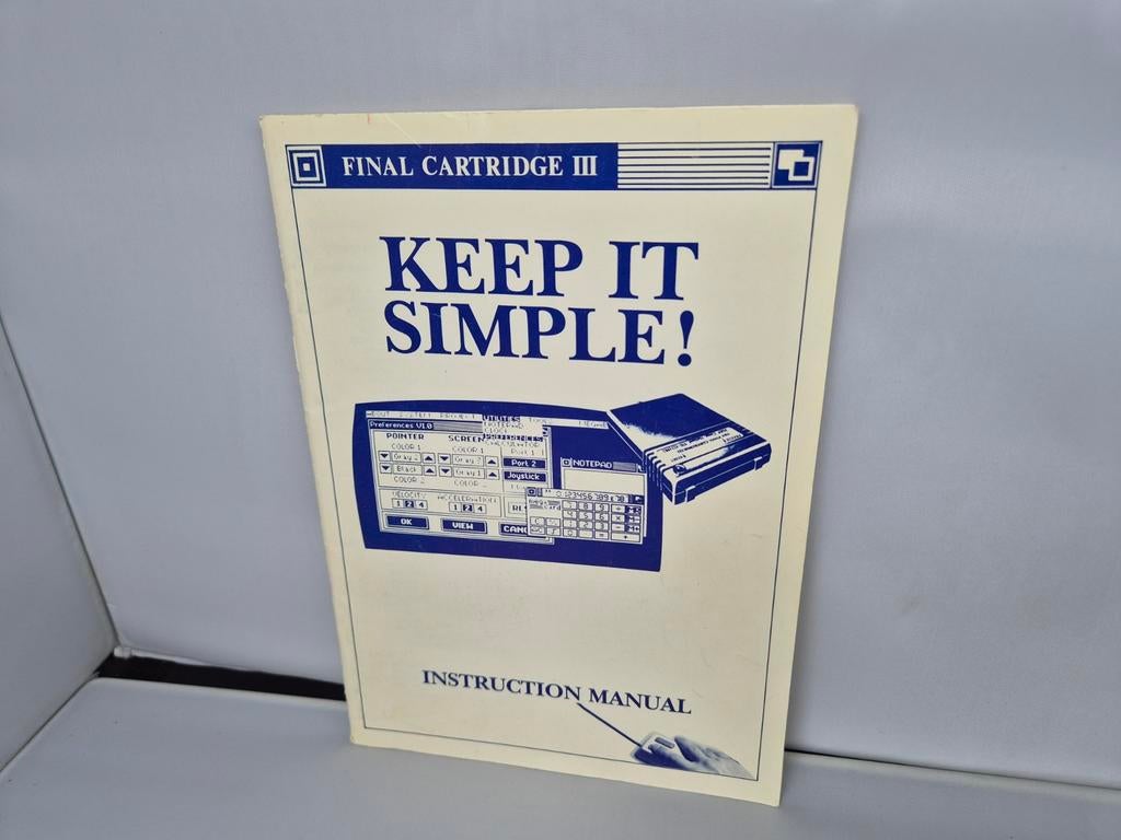 Final Cartridge III Engelstalige handleiding, Ophalen of Verzenden