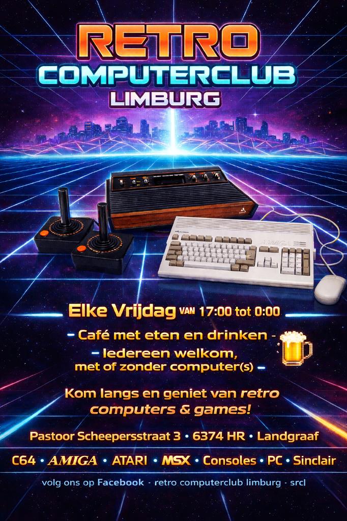 Retro Computerclub Limburg, Ophalen