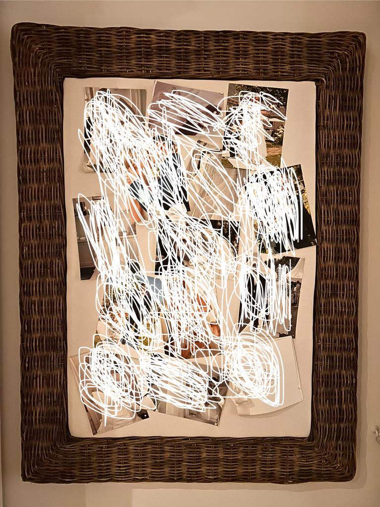 Riviera Maison prikbord zgan, Huis en Inrichting, Ophalen, Zo goed als nieuw, Hout, Minder dan 50 cm