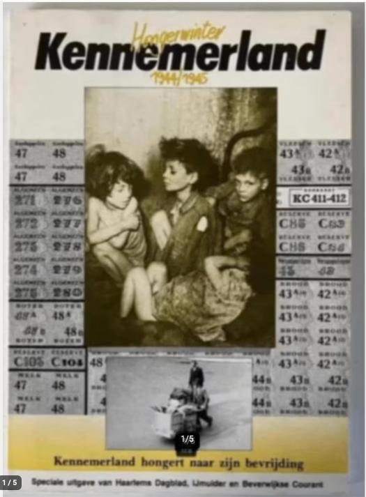Hongerwinter Kennemerland 1944/1945, Ophalen of Verzenden, Tweede Wereldoorlog, Zo goed als nieuw