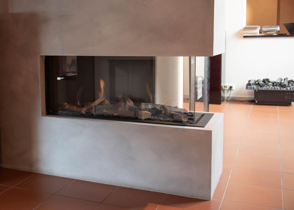 DRU roomdivider gashaard  Metro XTL Ecowave, Ophalen, Zo goed als nieuw, Inbouwhaard, Gashaard