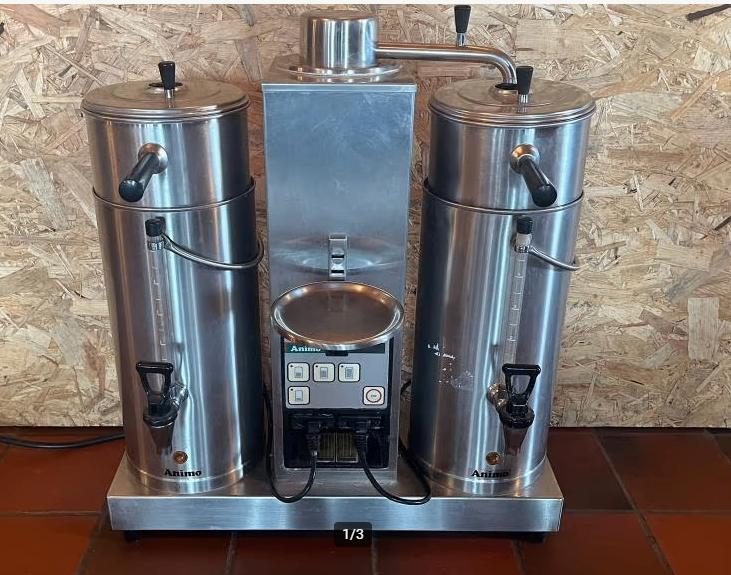 Animo Koffiezetapparaat dubbel, Ophalen, Gebruikt, 10 kopjes of meer, Koffiemachine