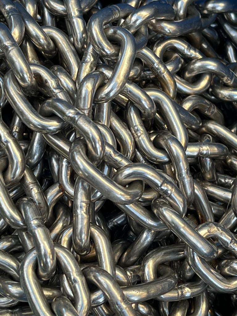40 meter RVS 316L 8mm ankerketting, Ophalen, Nieuw, Ankeren en Afmeren, Zeilboot of Motorboot