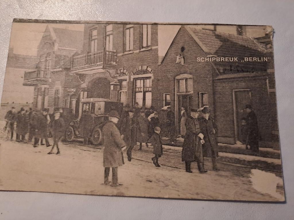 Schipbreuk Berlin, Hoek van Holland, Ophalen of Verzenden, Voor 1920, Zuid-Holland