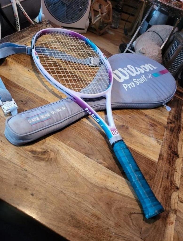 Vintage Wilson Pro Staff Graphite tennisracket, L4, Nieuw, Ophalen of Verzenden, Wilson