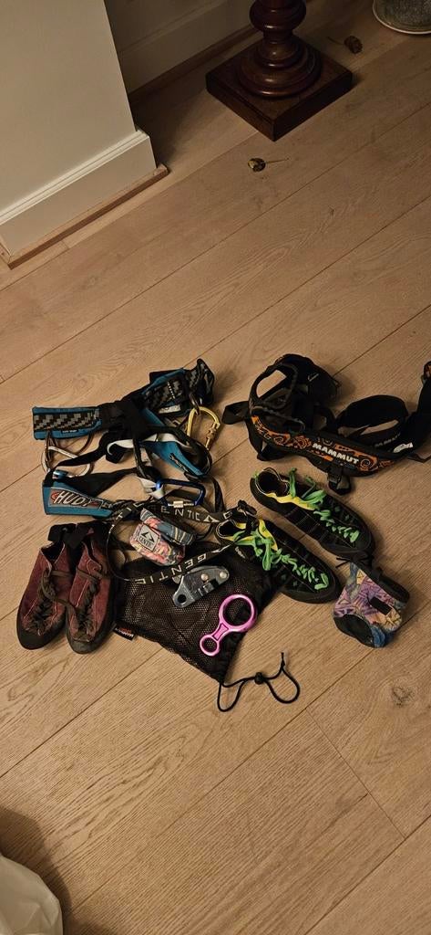 Klimmateriaal set, Ophalen of Verzenden, Gebruikt, Overige typen