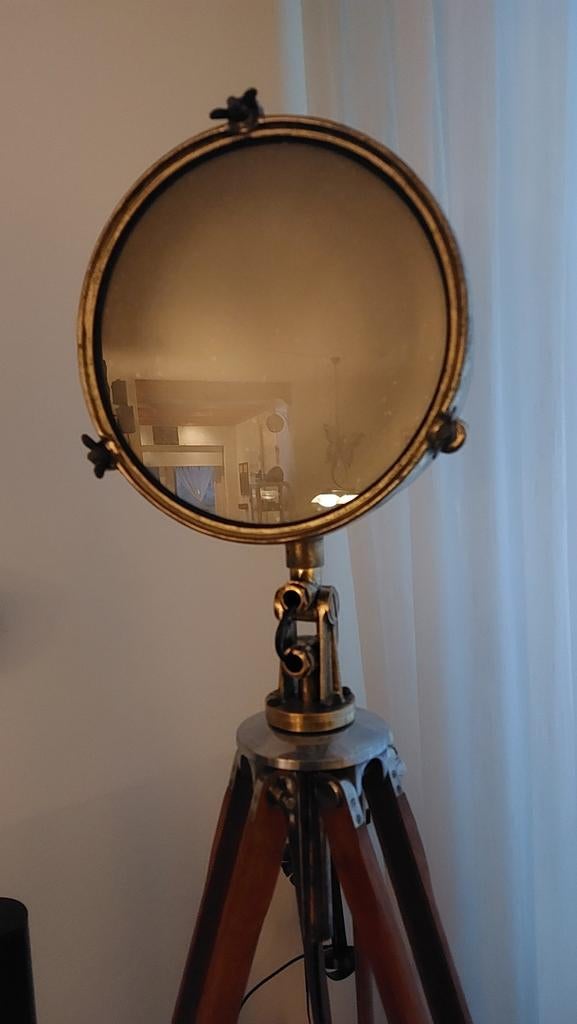 Koperen zoeklicht, Ophalen, Minder dan 100 cm