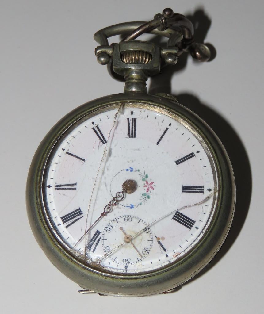 Antiek zakhorloge, Remontoire 6 Rubis, Verzenden