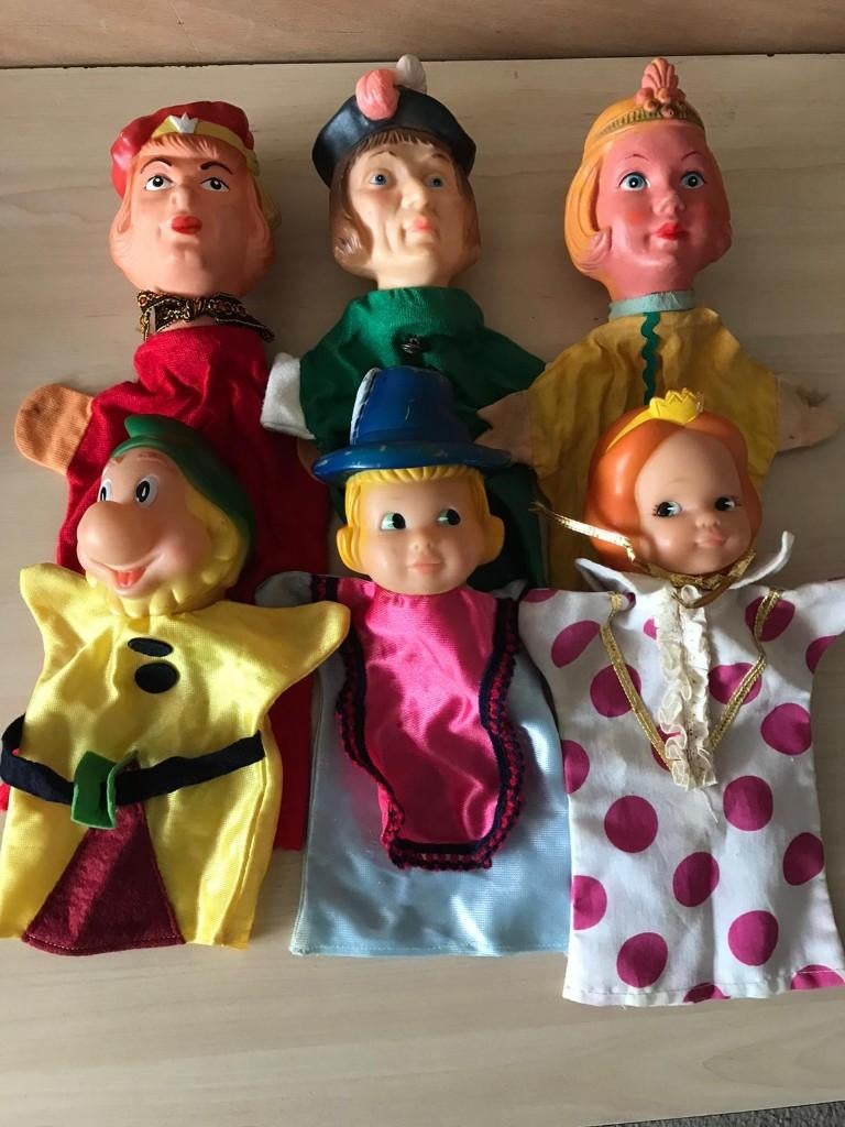 Poppenkastpoppen Pop Poppenkast Prins Prinses Dwerg, Ophalen of Verzenden, Gebruikt, Pop