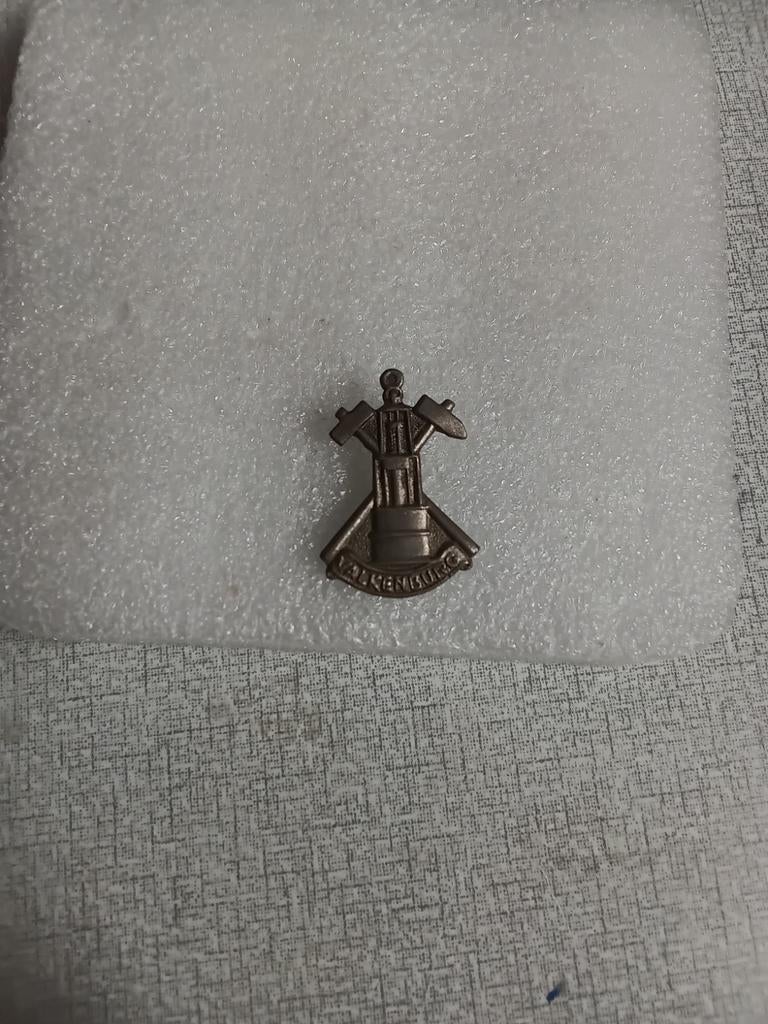 Speldje van de mijnbouw in Valkenburg., Verzamelen, Speldjes, Pins en Buttons, Ophalen of Verzenden, Zo goed als nieuw