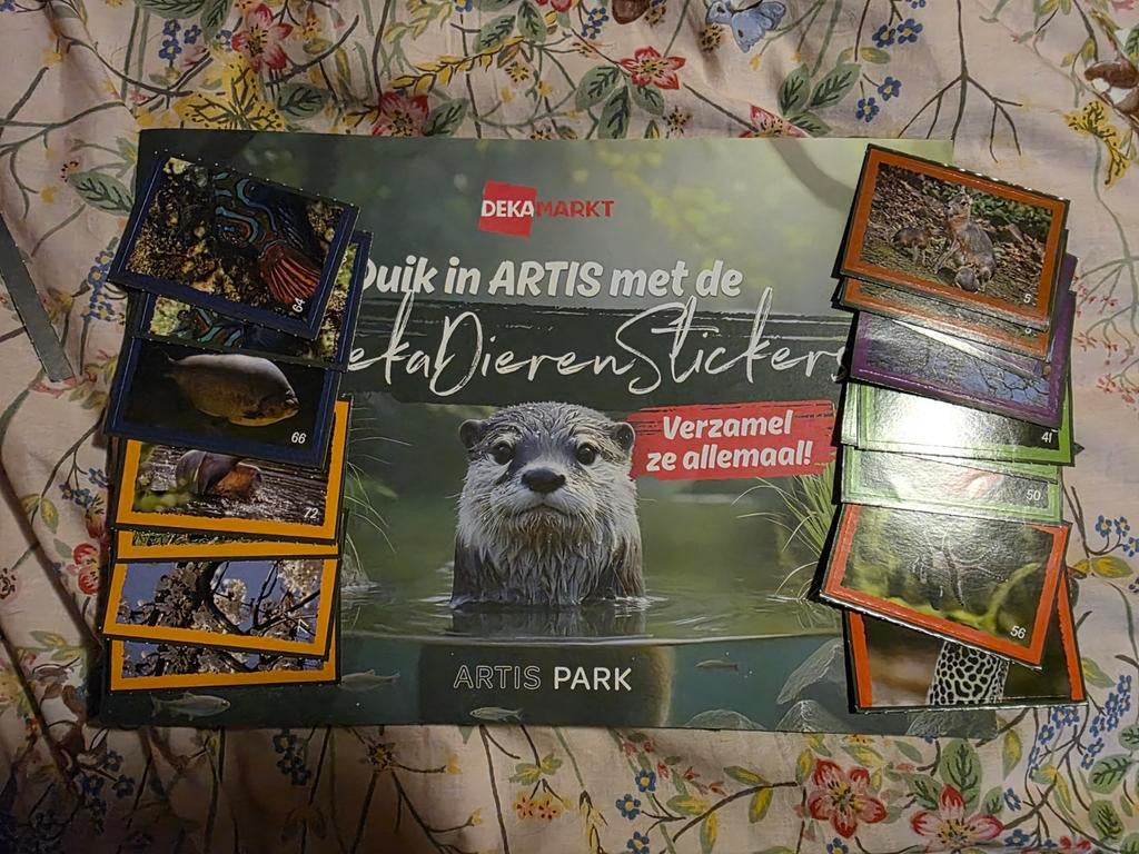 DekaMarkt Artis Stickers, Verzamelen, Supermarktacties, Dekamarkt, Verzenden
