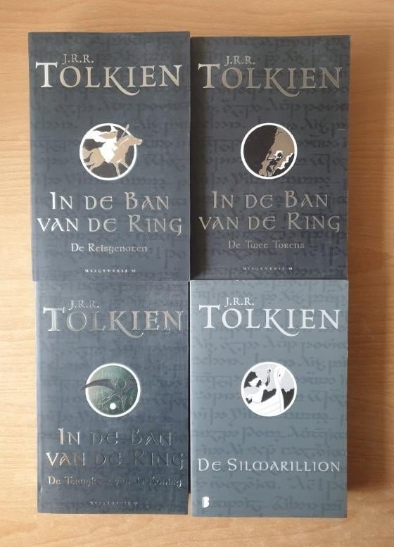 J. R. R. Tolkien - In de Ban van de Ring & Silmarillion, Ophalen of Verzenden, Gelezen, J. R. R. Tolkien