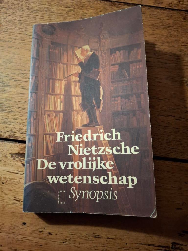 F. Nietzsche. De vrolijke wetenschap., Ophalen of Verzenden, Zo goed als nieuw