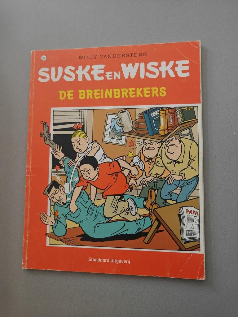 Suske en Wiske - De Breinbrekers, Eén stripboek, Ophalen of Verzenden, Gelezen, Willy Vandersteen