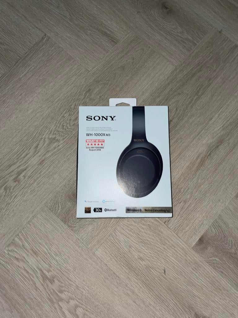 Sony WH-1000XM3 Nieuwstaat, Audio, Tv en Foto, Koptelefoons, Nieuw, Ophalen of Verzenden, Over oor (circumaural), Sony