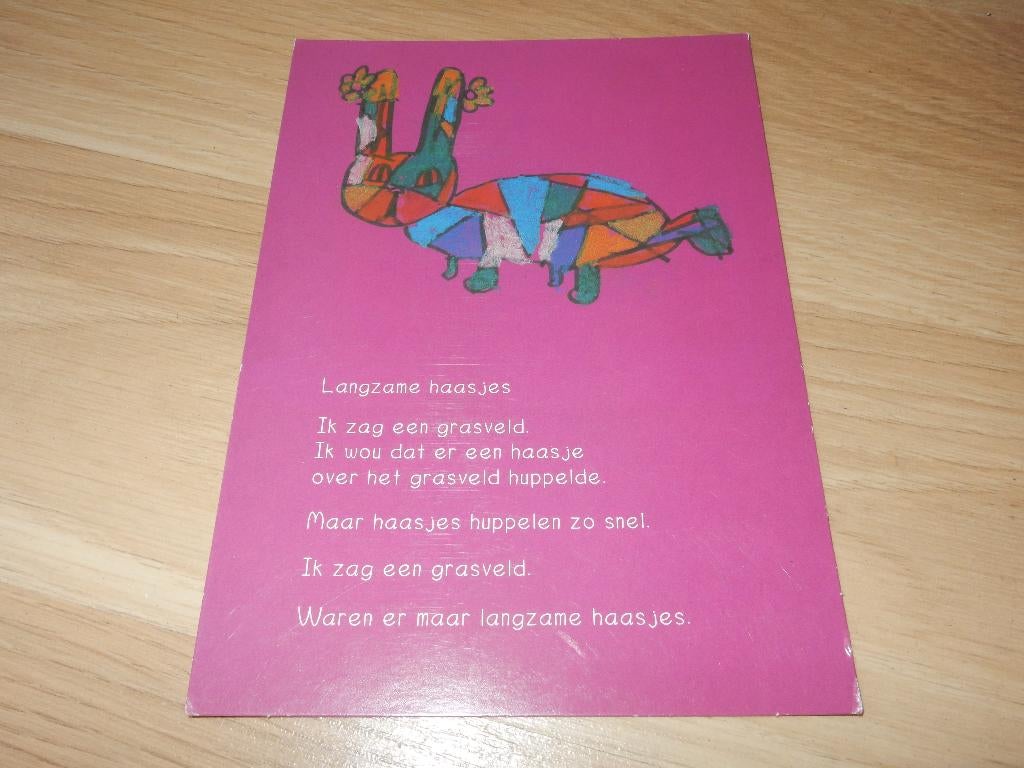 Ansichtkaart Kinderpostzegels Haasjes 2303C Kinderkaarten., Ophalen of Verzenden, 1980 tot heden, Ongelopen, Kinderen